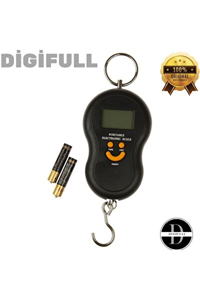 DİGİFULL Elektronik Dijital El Kantarı 50 Kg Terazi Tartı 10 gr Hassas