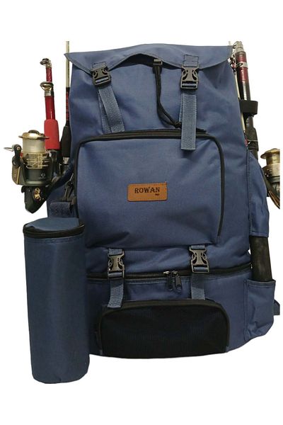 ROWAN ÇANTA ROWAN Thermal Bottom Compartment+Flask Camping and Fishing Backpack - 62*41*22 CM