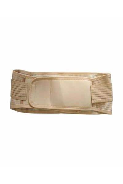 mrtbilisim Cream Colored Magnetic Waist Corset with 16 Magnets - Pain Relief