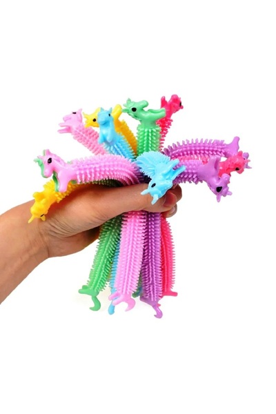 Genel Markalar 4 ADET DUYUSAL STRES OYUNCAĞI UZAYAN BİLEKLİK 4 PCS COLOURFUL ...