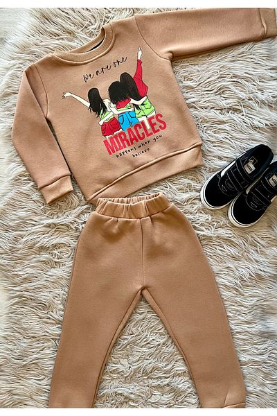 enes baby Комплект спортен екип Miracles 3 Yarn Girls Raised