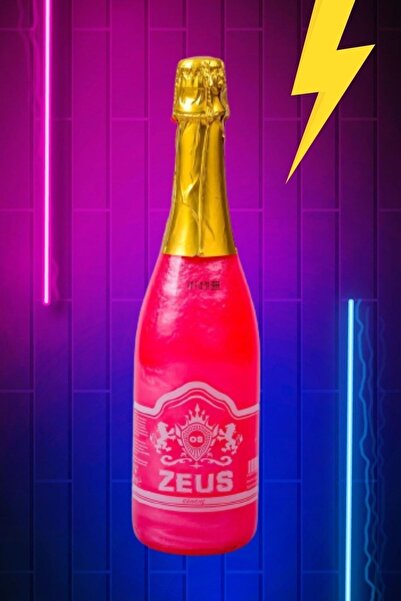 OS ZEUS Alkolsüz Simli Şampanya* Çilek Aromalı