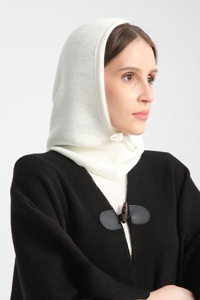 VEGA MODA Adjustable Knitwear Headboard - Balaclava, Beanie, Hooded - Knitwear Knit Balaclava