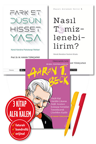 Destek Yayınları M. Hakan Türkçapar 3 kitap Güçlü Kişi Gürültü Nasıl Temizlen...