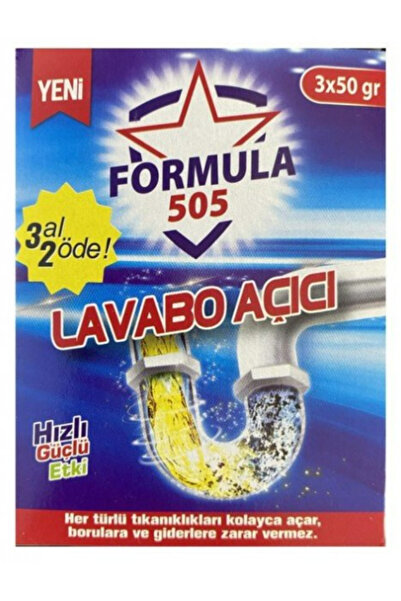 S.o.s Toz Lavabo Açıcı 3x50 gr