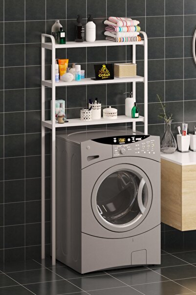 Cosargroup Wc Arkası Klozet Rafı Klozet Üstü Raf Ve Organizatör Havluluk Bany...