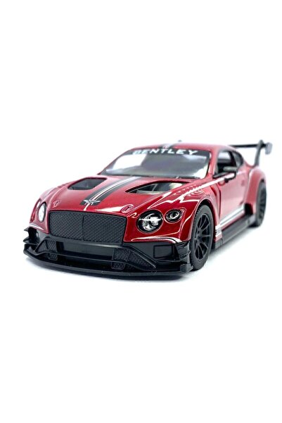 Genel Markalar Bordo 2018 Bentley Continental Gt3 Çek Bırak 5inch. Lisanslı M...