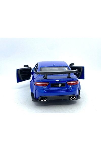 Kinsmart لعبة سيارة جاكوار Xe Sv Project 8 (أزرق).