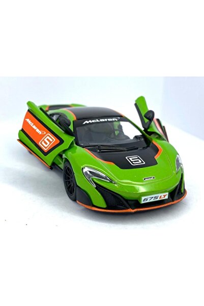 Kinsmart Mclaren 675lt (modifiyeli) - Çek Bırak 5inch. Lisanslı Model Araba, Oyuncak Araba 1:36