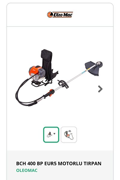 Oleomac BCH 400 BP EUR5 MOTORLU TIRPAN