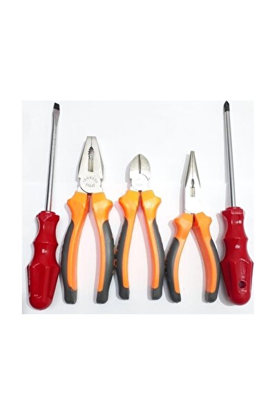 Fred Pense + Kargaburun + Yan Keski + Düz Tornavida + Yıldız Tornavida 5'li Set