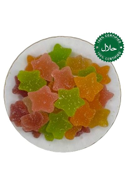 Bakkal Hasan Jelly Fruit Star 5 kg - Bakkal Hasan