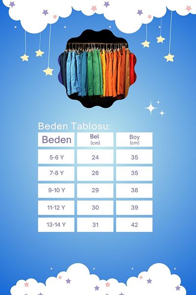 MYADA King Ninja Printed Children's Cotton Combed Shorts