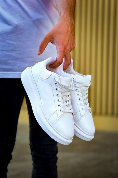 Luis Toronto Pantofort alb model LT101 pentru bărbați