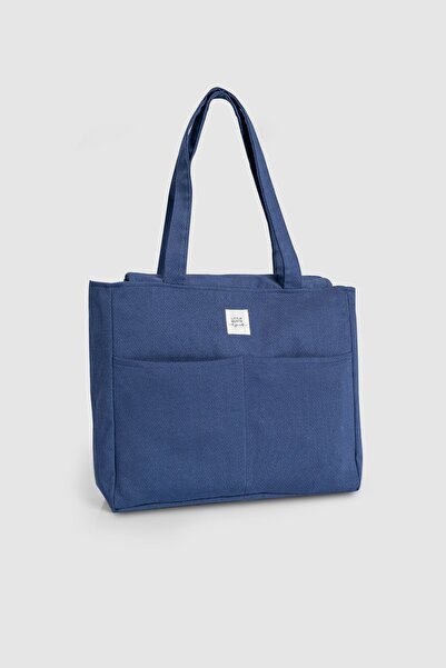 Little Gusto Navy Blue 3-Piece Mother Baby Care Bag Set