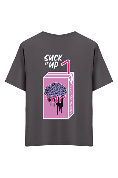 Mounte Bianca Unisex Suckitup - Oversize kroj T-shirt