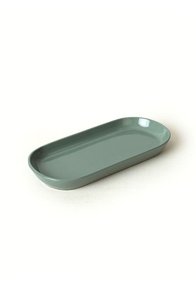 Keramika Farfurie Barcă Green Noyan 26 Cm 2 Bucăți 326