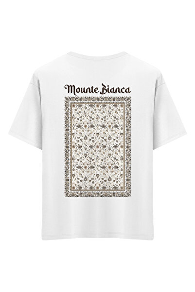 Mounte Bianca Unisex država - Oversize kroj T-shirt