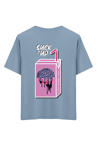 Mounte Bianca Unisex Suckitup - Oversize kroj T-shirt
