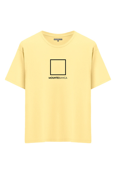 Mounte Bianca Unisex kvadrat - Oversize kroj T-shirt
