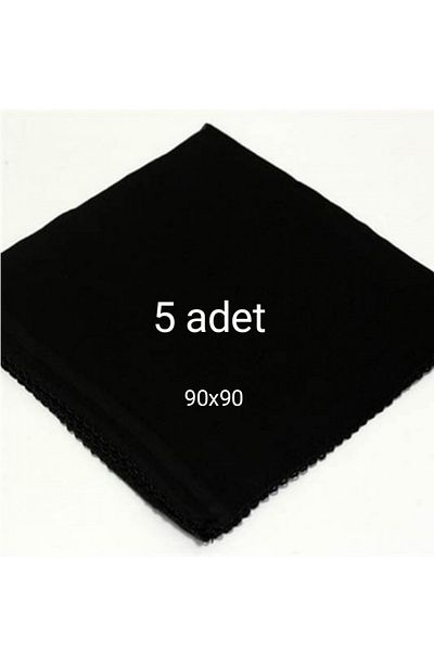 HUZURLU Bumbac 5 bucăți căptușeală interioară husă interioară scrisoare interioară negru 90x90 dimensiune