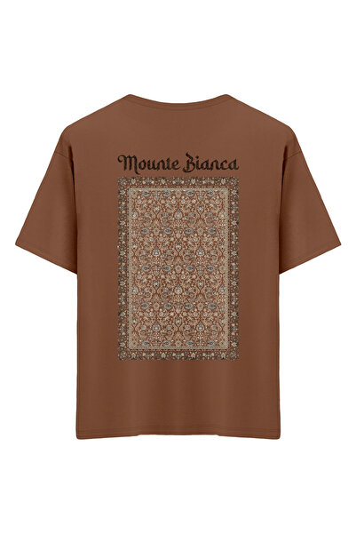 Mounte Bianca Unisex država - Oversize kroj T-shirt