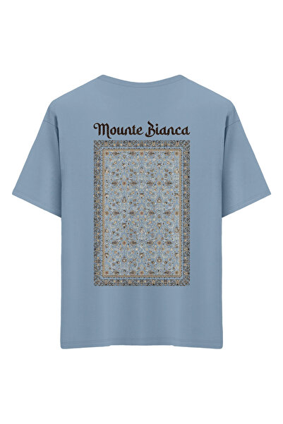 Mounte Bianca Unisex država - Oversize kroj T-shirt