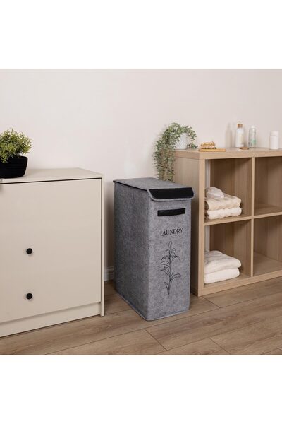 Profit Home ΔΕΡΜΑΤΙΝΟ ΚΑΛΑΘΙ ΠΛΥΝΤΗΡΙΟΥ 25 x 40 x 60 εκ.