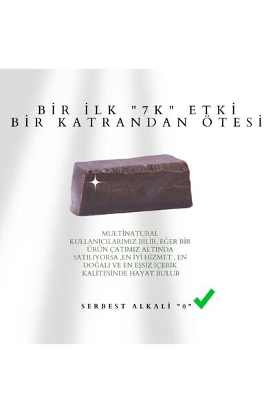 multinatural Yeni Nesil Organik Katran Sabunu 7k Ultra Sabunu Organik Özel Seri