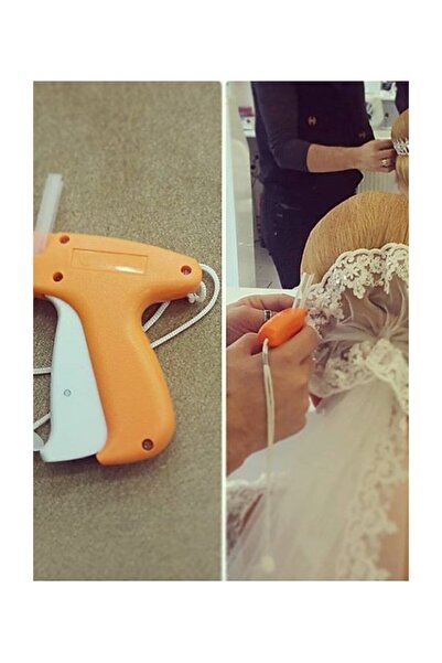 ERKAN Kuaför Türban Tasarım 4.4 Mm Kılçık Ve Tabanca Seti