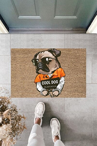Dormot Home Μοντέρνα εκτύπωση - Cool Dog - Πατάκι μπροστινής πόρτας καλωσορίσ...