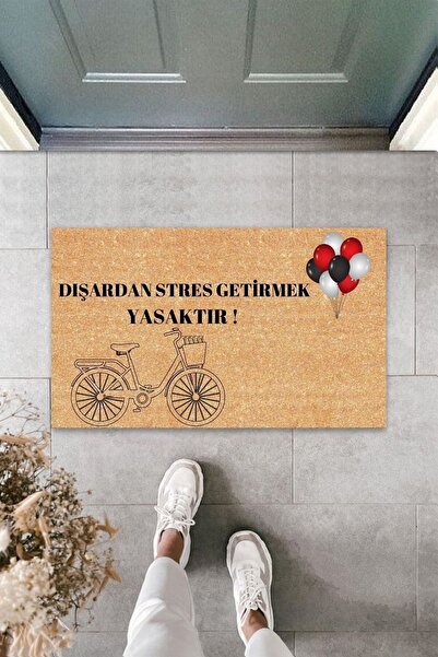 Dormot Home Bază anti-alunecare Covoraș decorativ pentru ușă pentru bicicletă...