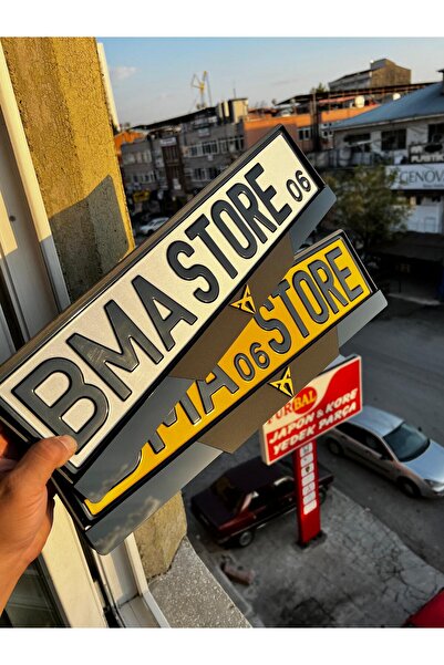 BMASTORE06 CUPRA BRONZ Mat Model Pleksi Plakalık (1 takım,2 adet)