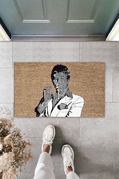 Dormot Home طباعة رقمية حديثة - ممسحة ترحيب آل باتشينو ذات الندبة