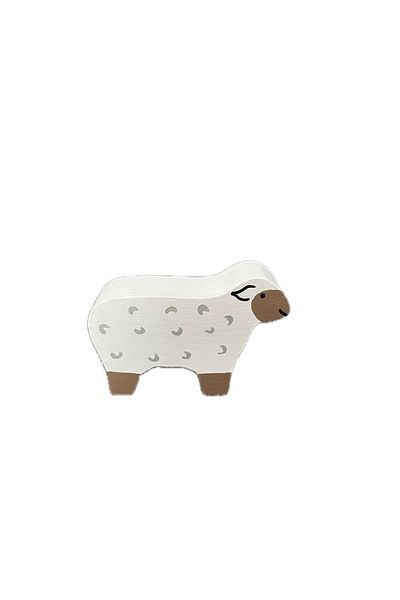 Gepetto Sheep Patterned Wooden Toy Animals