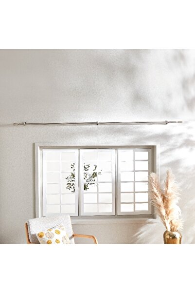 Home Box قضيب ستارة قابل للتمديد بقطر 19 مم ونهاية - 110-320 سم