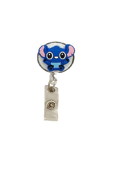 odaburada Yoyo Name Badge Holder with Sticht Figure