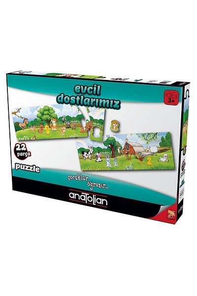 Anatolian Puzzle 7462 Model Our Pet Friends 22 Piece Puzzle