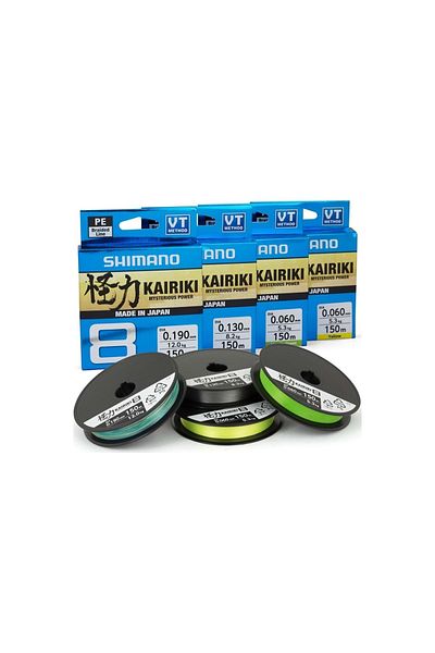 Shimano Καϊρίκη 8 300μ - Μαντίς Πράσινη 0,060 ΜΜ