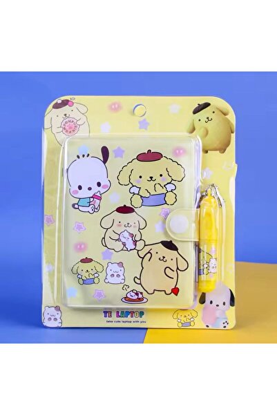 BLA GROUP KUROMİ MY MELODY CİNNAMOROL POMPOMPURİN Sevimli Mini Defter Kalem Set