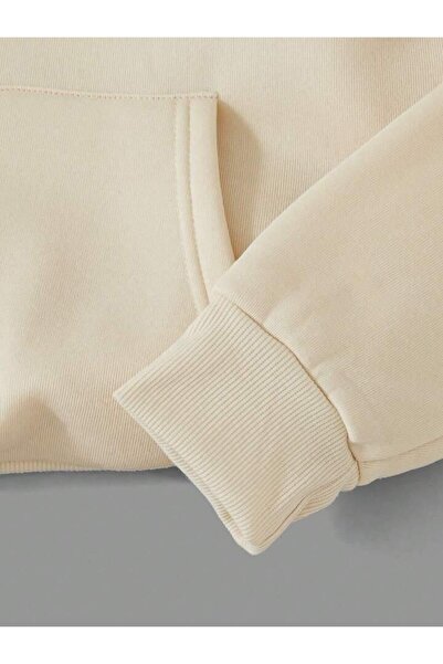 AFROGİYİM Unisex You Love Me Without Back Printed Oversize Hoodie