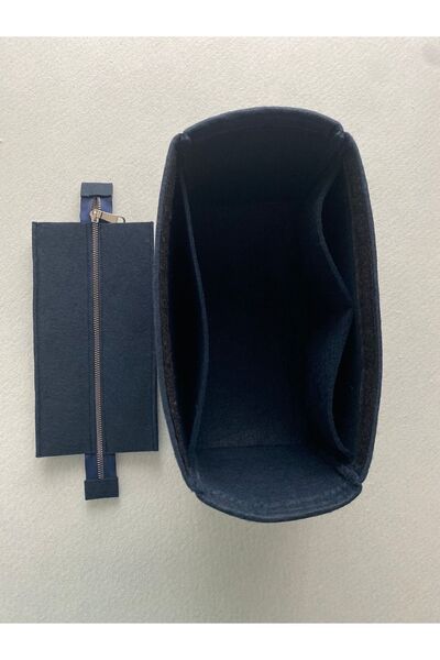 Keçelove B. Heur Tote Bag Small Boy Fermuarlı Çanta Içi Organizer, Çanta Içi Düzenleyici, Çanta Içi Organizer
