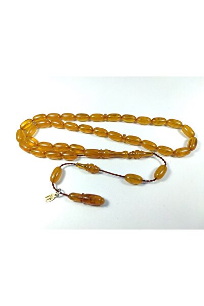 İskeçe Tesbih Халил Хилми Уста - 0.6 мм прозрачно пробито, изстискано кехлиба...