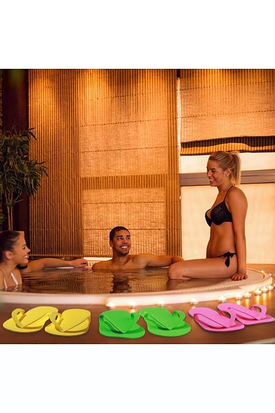 Transformacion Disposable Pedicure Slippers - Spa Slippers Disposable Slippers 150 Pairs 719699