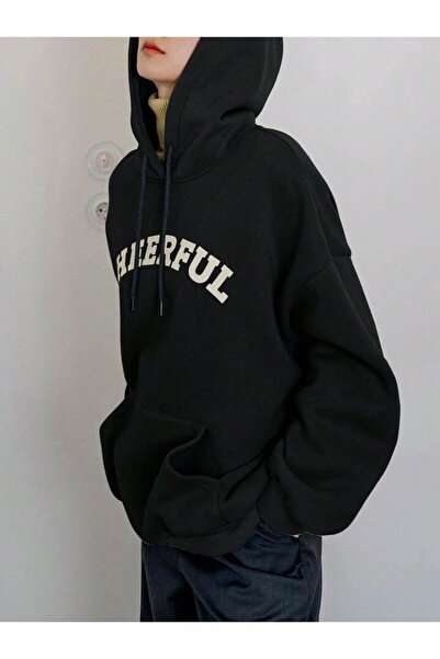 AFROGİYİM Γυναικεία κουκούλα με κουκούλα με κουκούλα με στάμπα