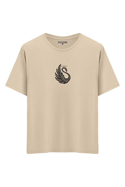 Mounte Bianca Unisex Swan II - Oversize kroj T-shirt