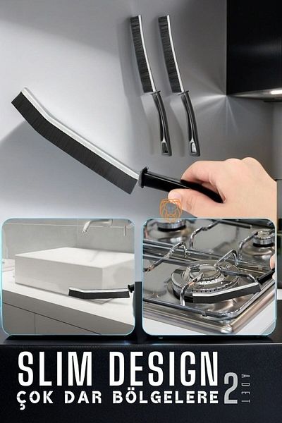 Transformacion Slim Very Narrow Area Brush 2 PCS