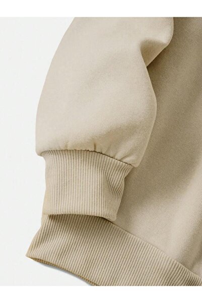 AFROGİYİM Φούτερ Unisex Jesus Printed Oversize Crew Neck