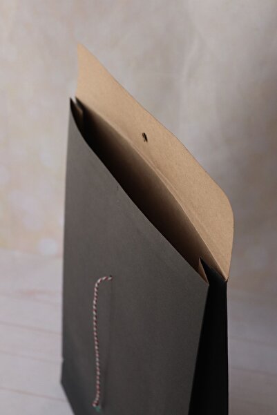 demontecraft Siyah Kraft Keçeli 2 Adet Hediye Paketi (26X37X7)