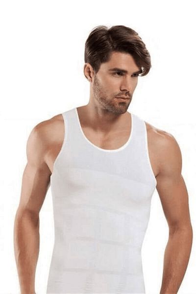 Momslab White Men's Athlete Corset - Se500